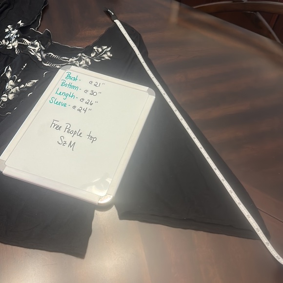 Free People Bed of Roses embroidered blouse - Picture 12 of 13